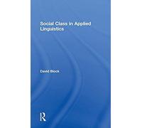 Social Class In Applied Linguistics