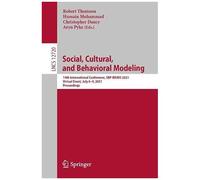 Social, Cultural, And Behavioral Modeling