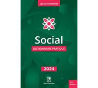Collectif – Social dictionnaire pratique 2024 – Dictionnaire et encyclopédie – Broché