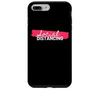 Social Distancing Meme Coque pour iPhone 7 Plus/8 Plus
