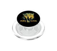 Social Distortion Officielle Born to Kill Leopard PopSockets PopGrip pour MagSafe