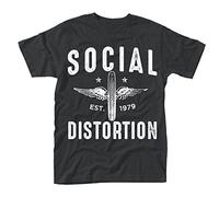 Social Distortion - SOCIAL DISTORTION WINGED WHEEL T-Shirt