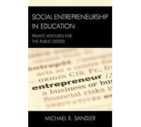 Social Entrepreneurship In Education