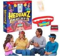 Social Game Family Party Competition Challenge Hedbanz Blast Off! Qu'est-Ce Que Je Suis Spin Master