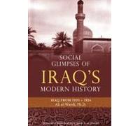 Social Glimpses Of Iraq's Modern History- Iraq From 1920-1924