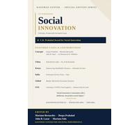 Social Innovation - Concepts, Frameworks & Award Cases: C.K. Prahalad Awards for Social Innovation