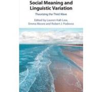 Social Meaning and Linguistic Variation Social Meaning and Linguistic Variation (Auteur)