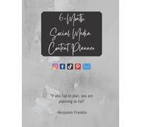 Social Media Content Planner 6 Months: Become an expert planner for your business and brand