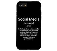 Social Media Definition Social Media Influencer Marketing Coque pour iPhone SE (2020) / 7/8
