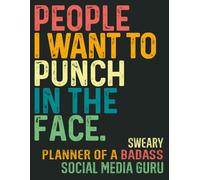 Social Media Guru: Gag Gift Sweary Planner Weekly-Undated