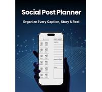 Social Post Planner: Organize Every Caption, Story & Reel.