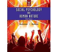 Social Psychology And Human Nature, Brief
