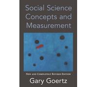 Social Science Concepts and Measurement