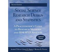 Social Science Research Design And Statistics