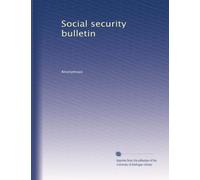 Social security bulletin