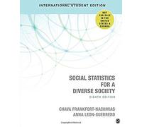 Social Statistics For A Diverse Society