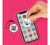 Social Taps - Fob Tag White