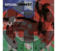 Social Unrest – New Lows – Vinyle LP coloré (rouge)