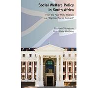 Social Welfare Policy In South Africa