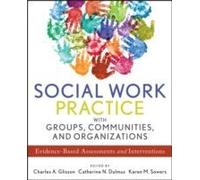 Social Work Practice With Groups, Communities, And Organizations: Evidence-Based Assessments And Interventions
