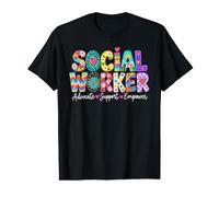 Social Worker T-Shirt Graphique avec Valeur