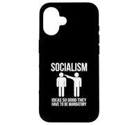 Socialisme - des idées si Bonnes qu'elles doivent être obligatoires Coque pour iPhone 16