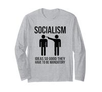Socialisme - des idées si Bonnes qu'elles doivent être obligatoires Manche Longue