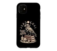 Socially Awkward Corvid Approved Corbeau Gothique Coque pour iPhone 11