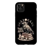 Socially Awkward Corvid Approved Corbeau Gothique Coque pour iPhone 11 Pro Max