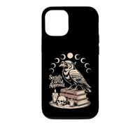 Socially Awkward Corvid Approved Corbeau Gothique Coque pour iPhone 12/12 Pro
