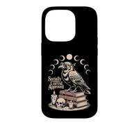 Socially Awkward Corvid Approved Corbeau Gothique Coque pour iPhone 14 Pro