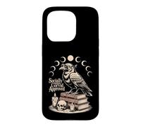 Socially Awkward Corvid Approved Corbeau Gothique Coque pour iPhone 15 Pro