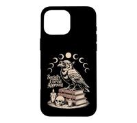 Socially Awkward Corvid Approved Corbeau Gothique Coque pour iPhone 16 Pro Max