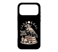 Socially Awkward Corvid Approved Corbeau Gothique Coque pour iPhone 17 Pro Max