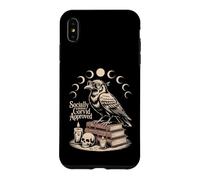 Socially Awkward Corvid Approved Corbeau Gothique Coque pour iPhone XS Max