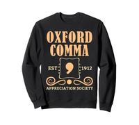 Société d'appréciation de la Grammaire d'Oxford Comma Humor pour Les Enseignants Sweatshirt
