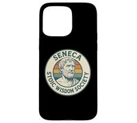 Société de Sagesse stoïcienne de Sénèque Coque pour iPhone 15 Pro Max