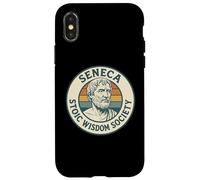 Société de Sagesse stoïcienne de Sénèque Coque pour iPhone X/XS