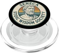 Société de Sagesse stoïcienne de Sénèque PopSockets PopGrip pour MagSafe
