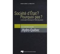 Societe d'etat pourquoi pas - Lanoue/hafsi - Presses Universite Du Quebec - broché - Essai