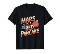 Société Funny Flat Mars T-Shirt Graphique avec Valeur
