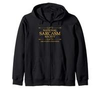 Société Nationale du Sarcasme | Vêtements Taunt Blunt Speak Sarcasm Sweat à Capuche