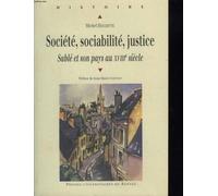 Societe sociabilite justice