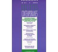 Sociétés Contemporaines N° 51/2003 - Politiques Sociales Et Constructions Fédérales Des Territoires Politiques : Quatre Études De Cas