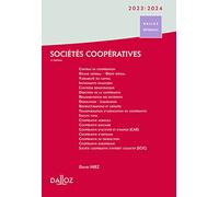 Sociétés coopératives 2023/2024 3ed