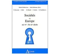 Societes En Europe Mi Vie - Fin Ixe Siecle