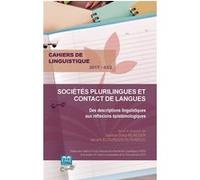 Sociétés plurilingues et contact de langues Sabine Diao Klager (Auteur), Venant Eloundou Eloundou (Auteur)