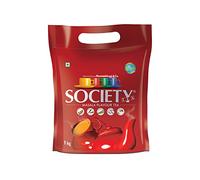 Society Tea Masala Chai | Paquet de 1 kg | 1 pièce | Fabriqué avec cardamome gingembre clou de girofle poivre noir et citronnelle | Thé masala classique