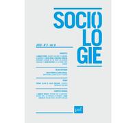 Sociologie 2015, n° 3 Edition 2015 - Collectif - Puf - broché - Revue