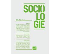 Sociologie 2016, n° 2